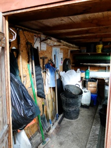 A tidy shed